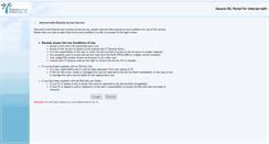 Desktop Screenshot of connect3.interserve.com
